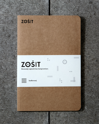 Zošit bodkovaný